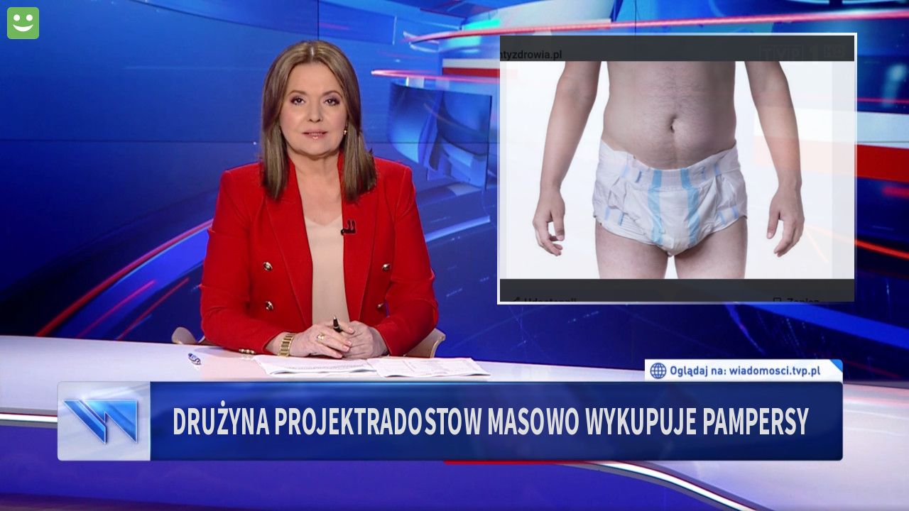 Drużyna ProjektRadostow masowo wykupuje pampersy