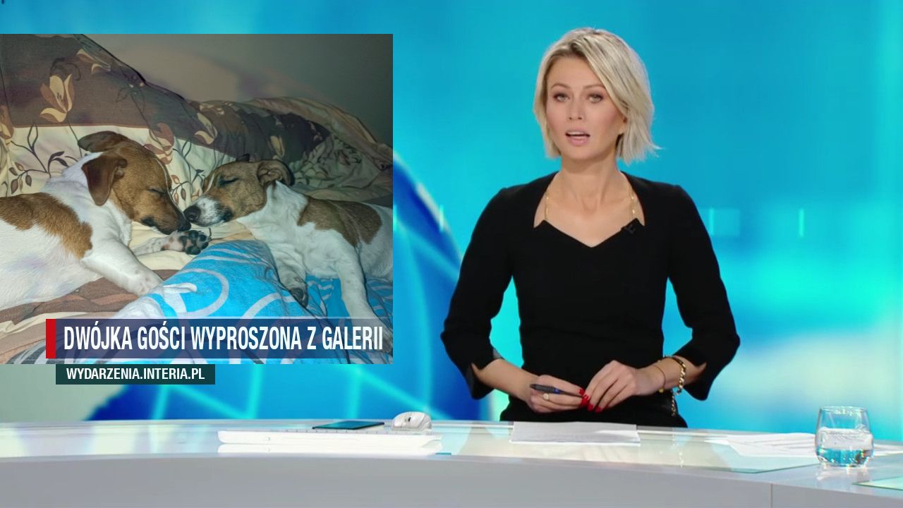 Dwójka gości wyproszona z galerii