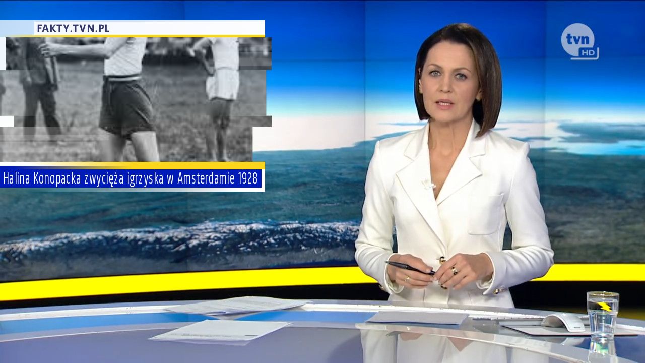 Halina Konopacka zwycięża igrzyska w Amsterdamie 1928