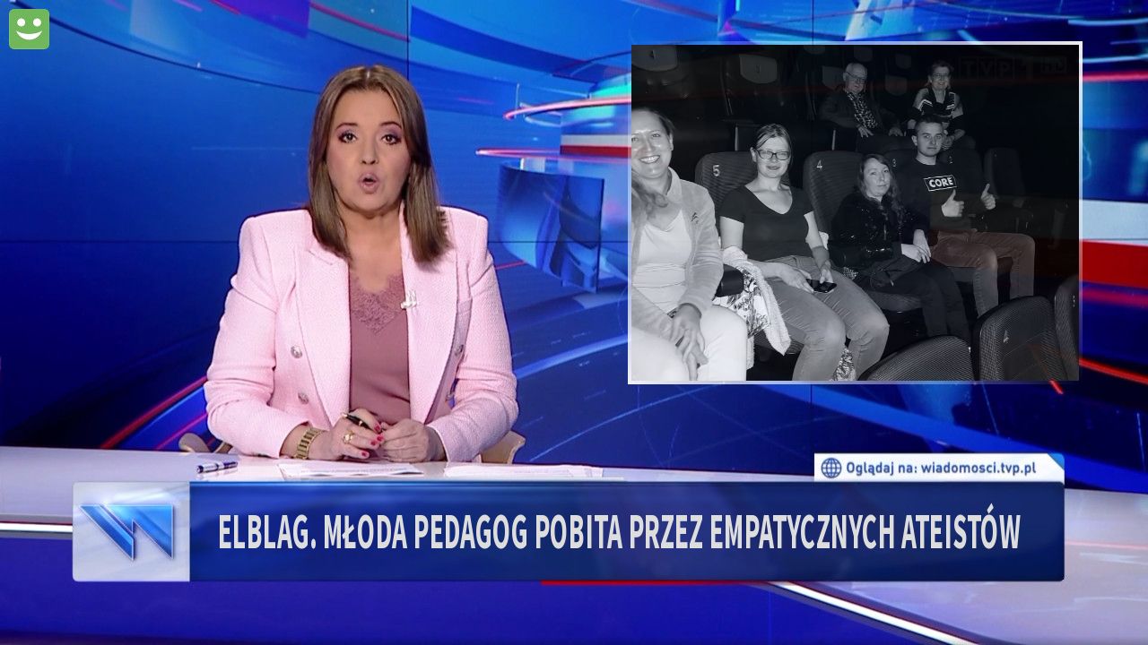 Elblag. Młoda pedagog pobita przez empatycznych ateistów