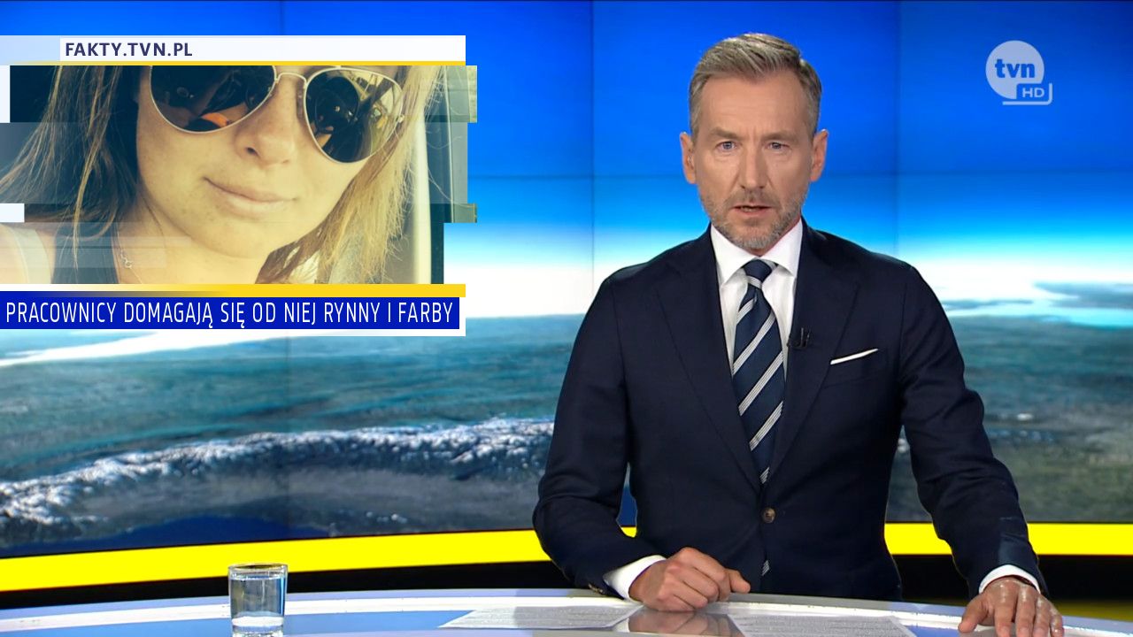 PRACOWNICY DOMAGAJĄ SIĘ OD NIEJ RYNNY I FARBY