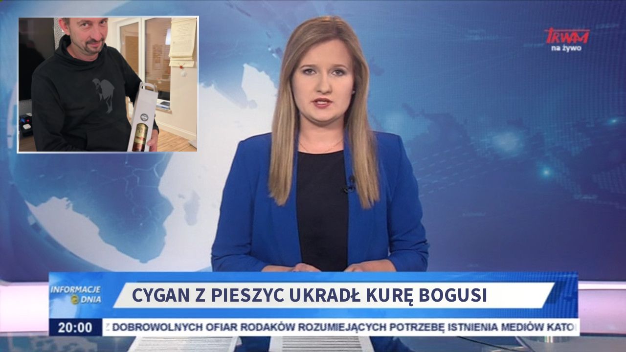 Cygan z Pieszyc ukradł kurę Bogusi