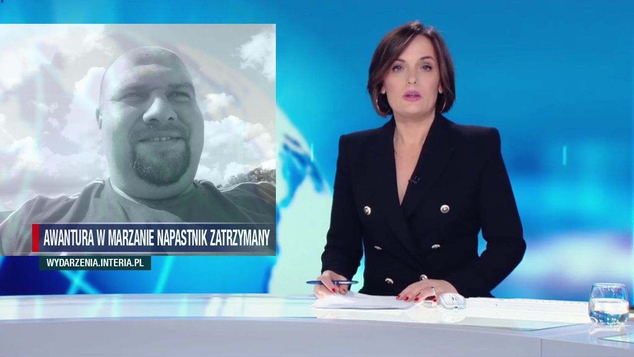 Awantura w Marzanie Napastnik zatrzymany