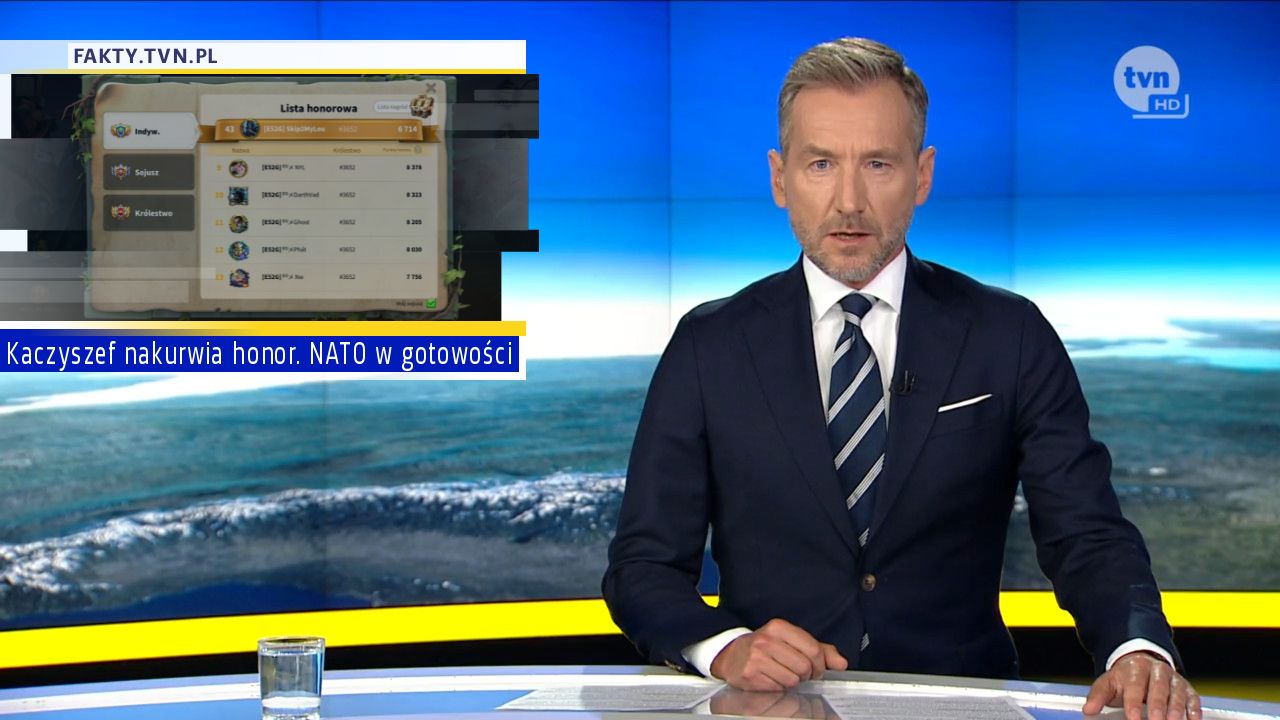 Kaczyszef nakurwia honor. NATO w gotowości 