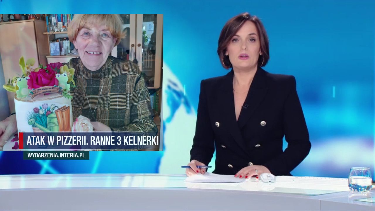 Atak w pizzerii. Ranne 3 kelnerki 