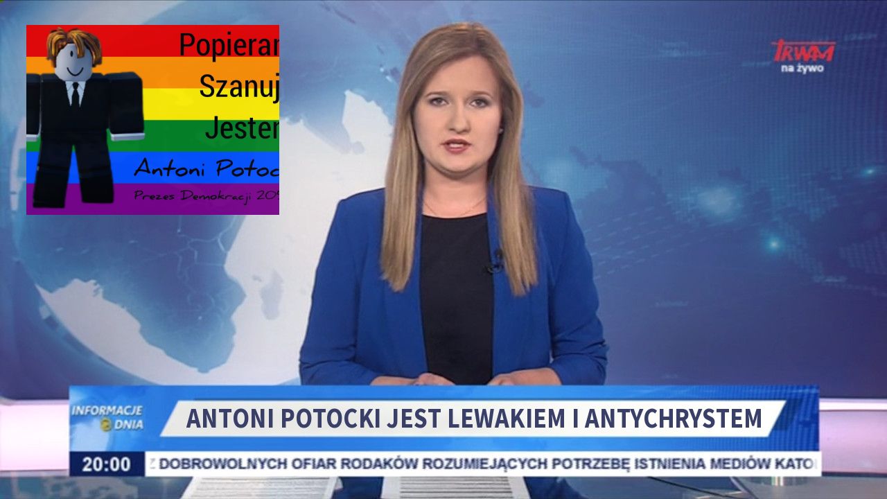 ANTONI POTOCKI JEST LEWAKIEM I ANTYCHRYSTEM