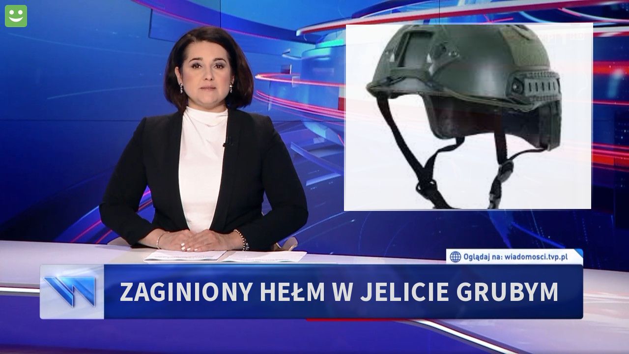 Zaginiony hełm w jelicie grubym