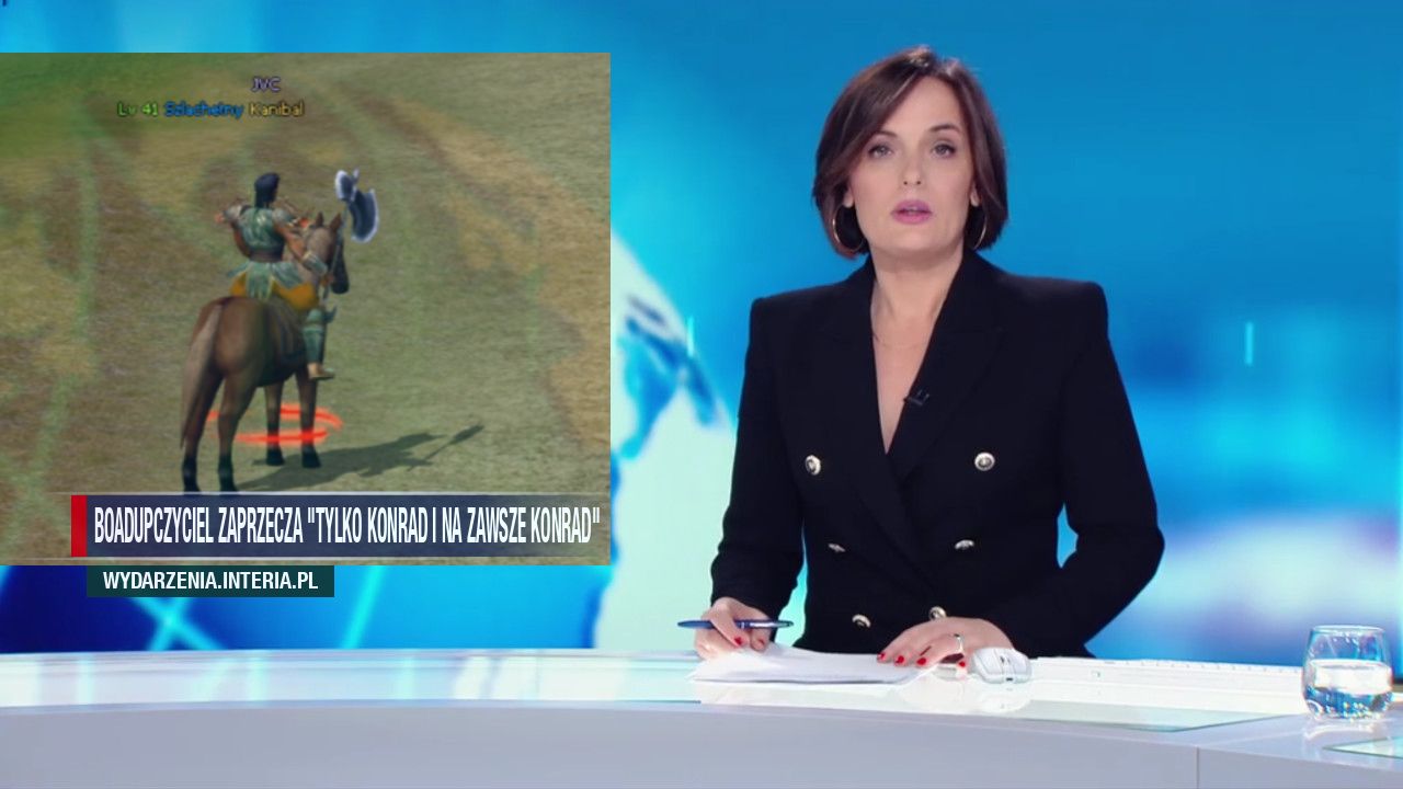 Boadupczyciel zaprzecza "tylko konrad i na zawsze konrad"