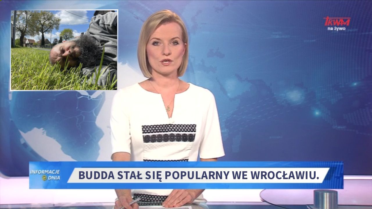 Budda stał się popularny we Wrocławiu. 