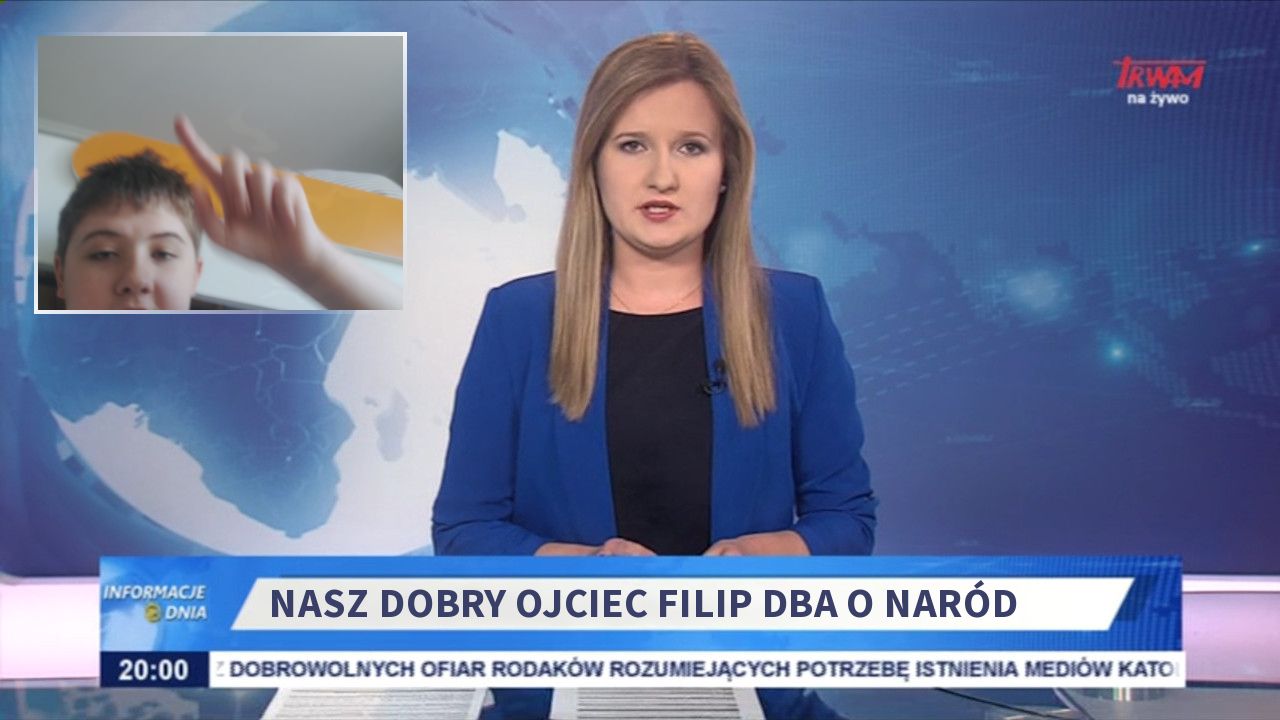 Nasz dobry ojciec Filip dba o naród