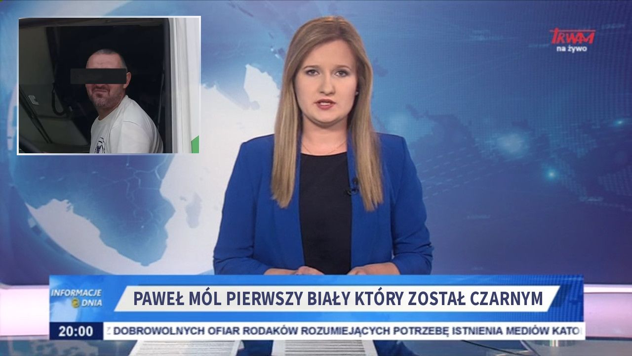 Paweł mól pierwszy biały który został czarnym 