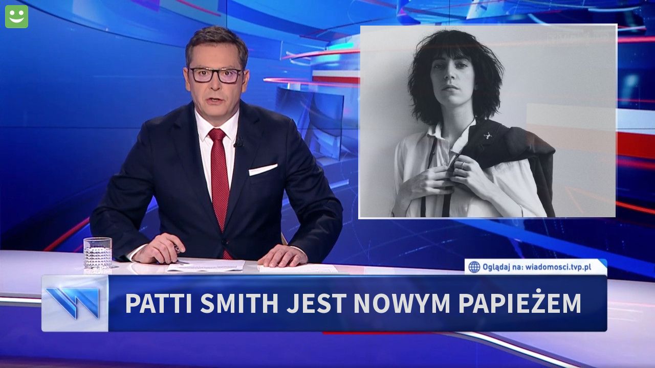 Patti Smith jest nowym papieżem 