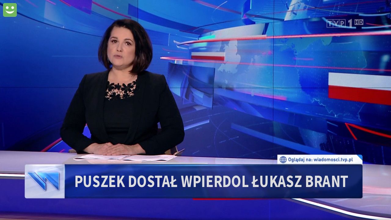Puszek dostał wpierdol  Łukasz brant 