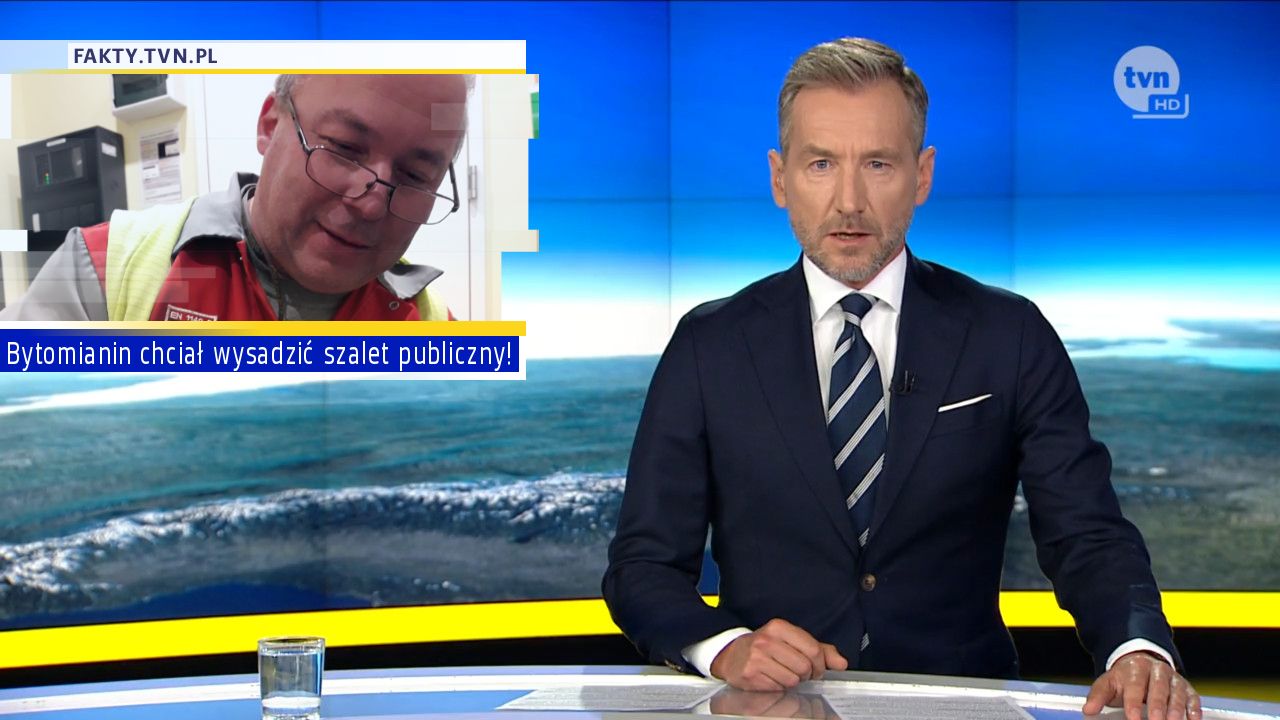Bytomianin chciał wysadzić szalet publiczny!