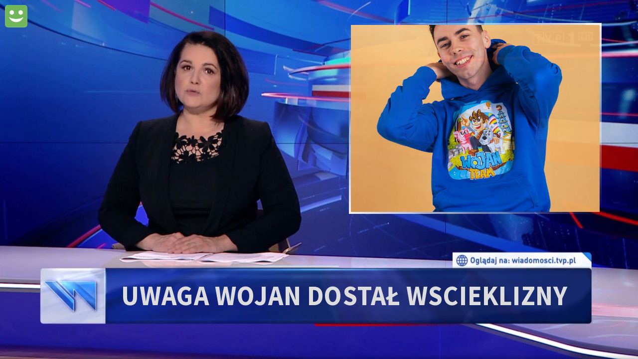 Uwaga wojan dostał wscieklizny