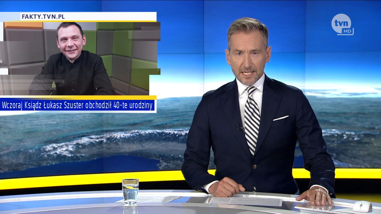 Wczoraj Ksiądz Łukasz Szuster obchodził 40-te urodziny