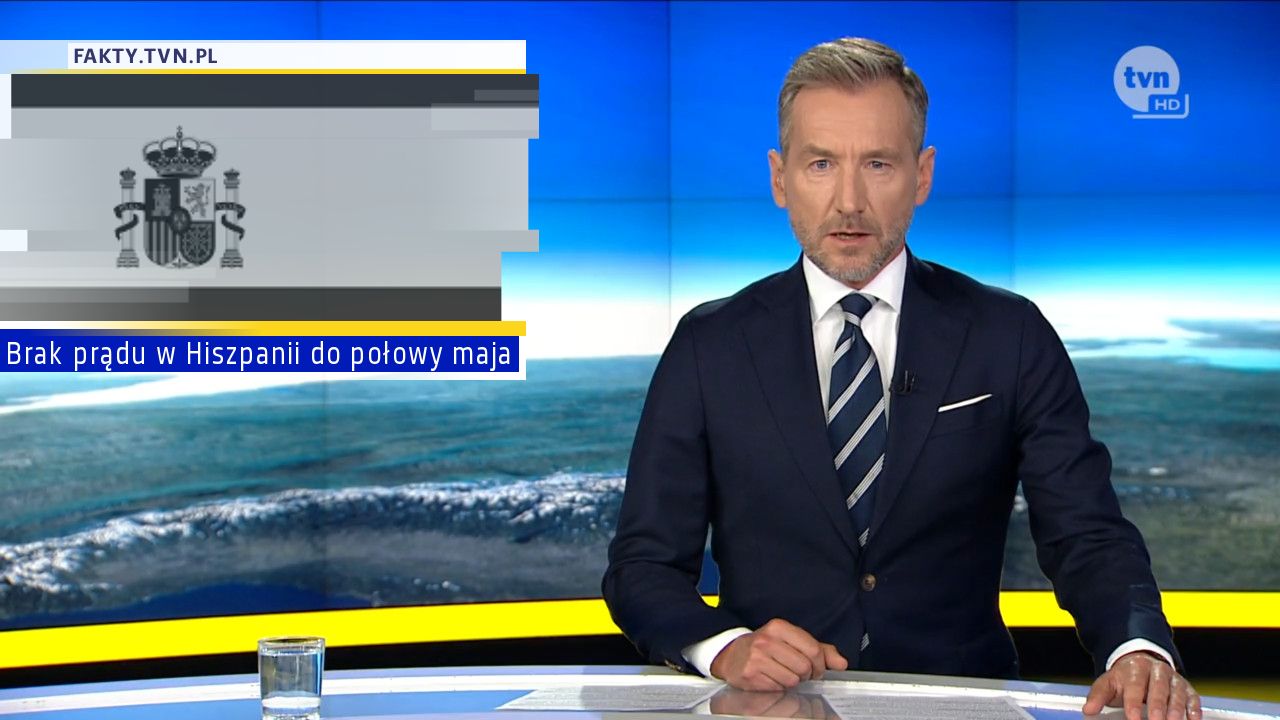 Brak prądu w Hiszpanii do połowy maja 