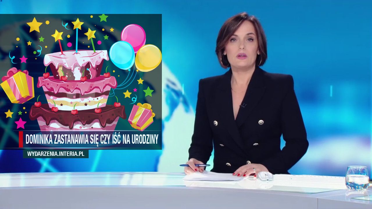 Dominika zastanawia się czy iść na urodziny 