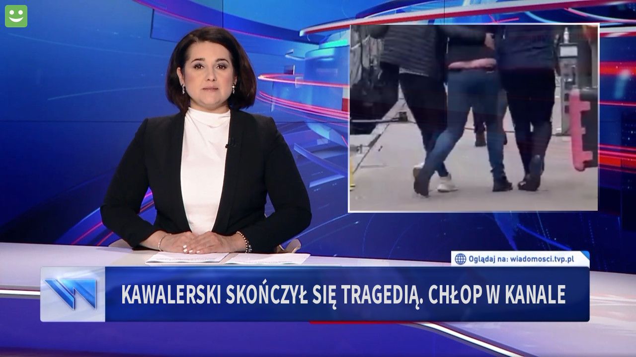 Kawalerski skończył się tragedią. Chłop w kanale 