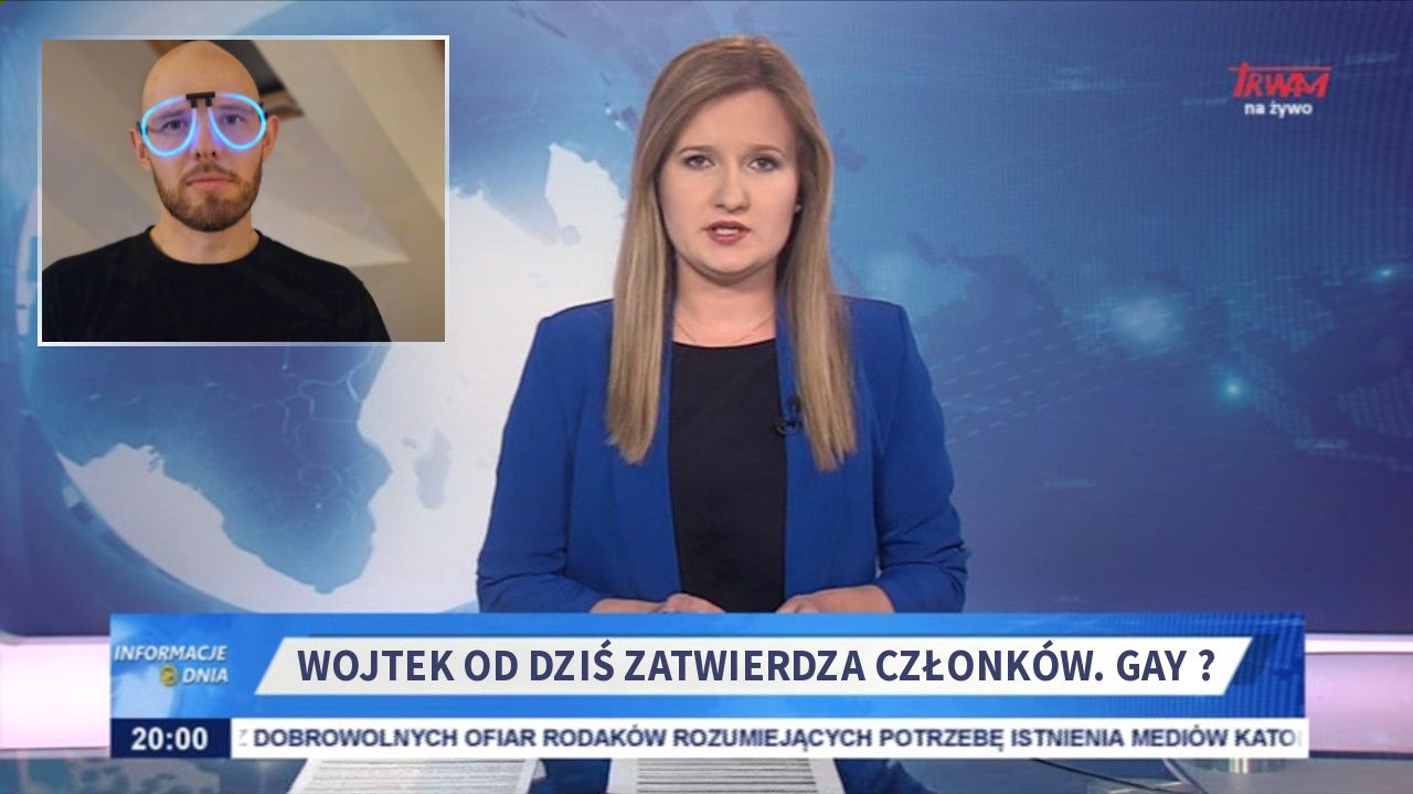 Wojtek od dziś zatwierdza CZŁONKÓW. GAY ?