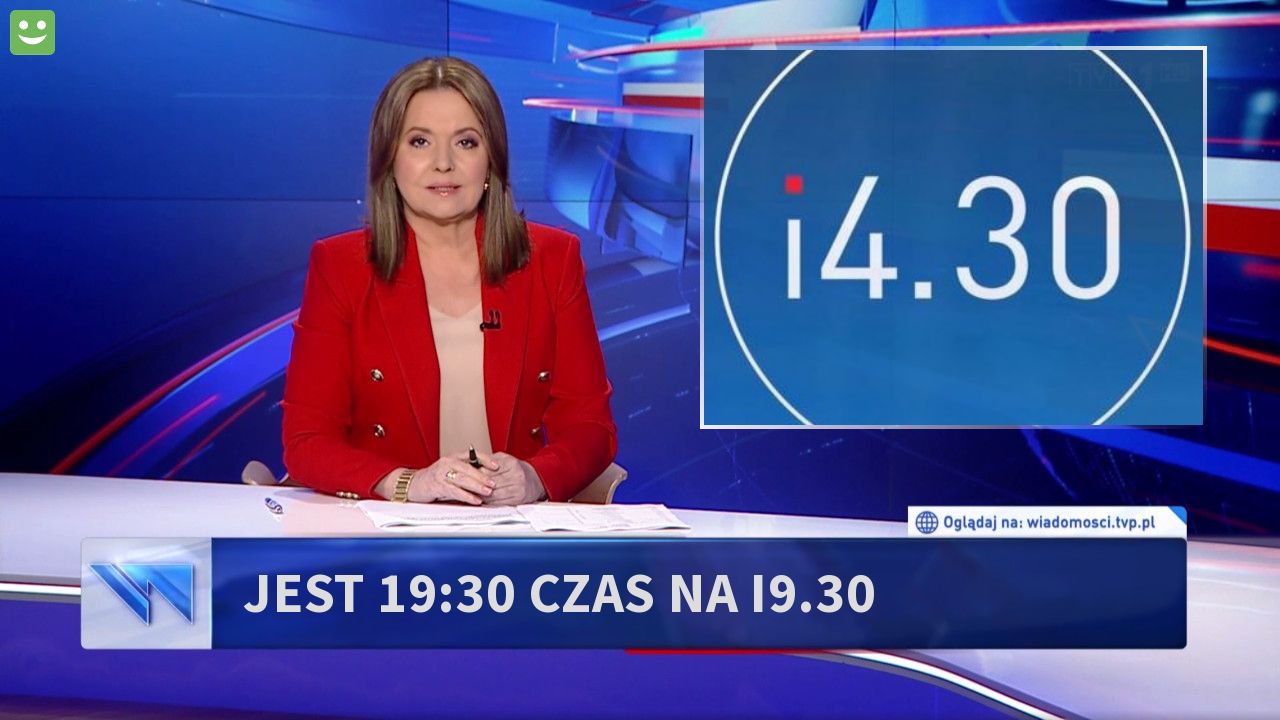 Jest 19:30 Czas Na i9.30
