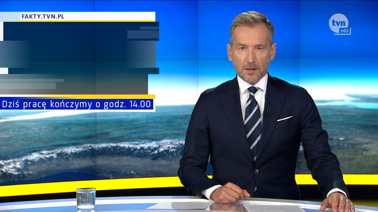 Dziś pracę kończymy o godz. 14.00
