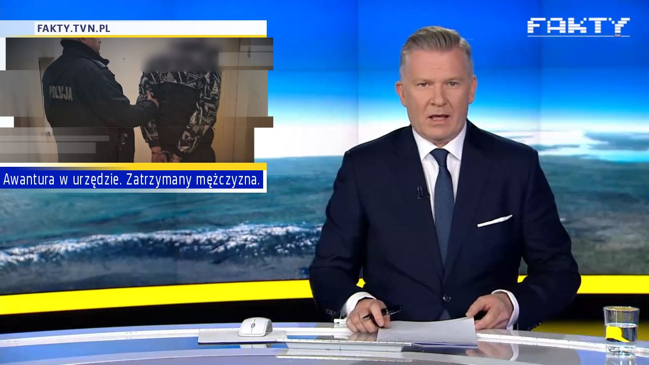 Awantura w urzędzie. Zatrzymany mężczyzna. 