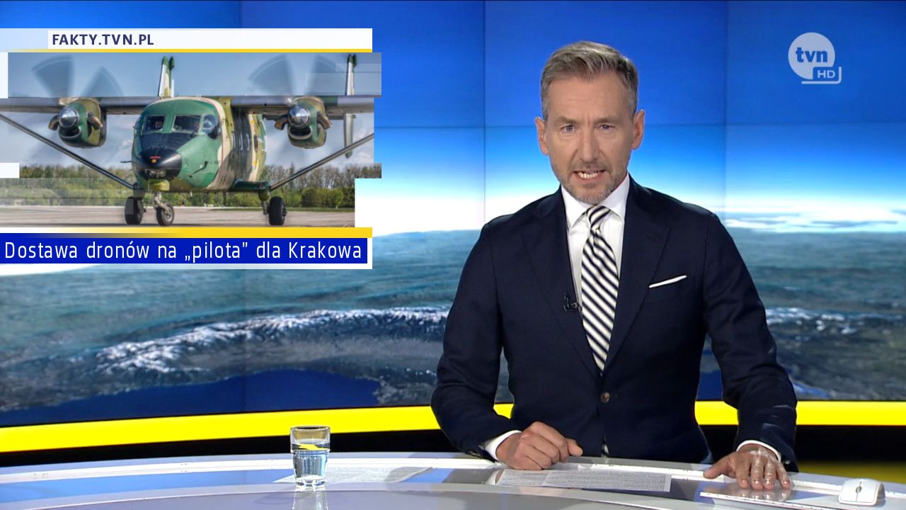 Dostawa dronów na „pilota” dla Krakowa