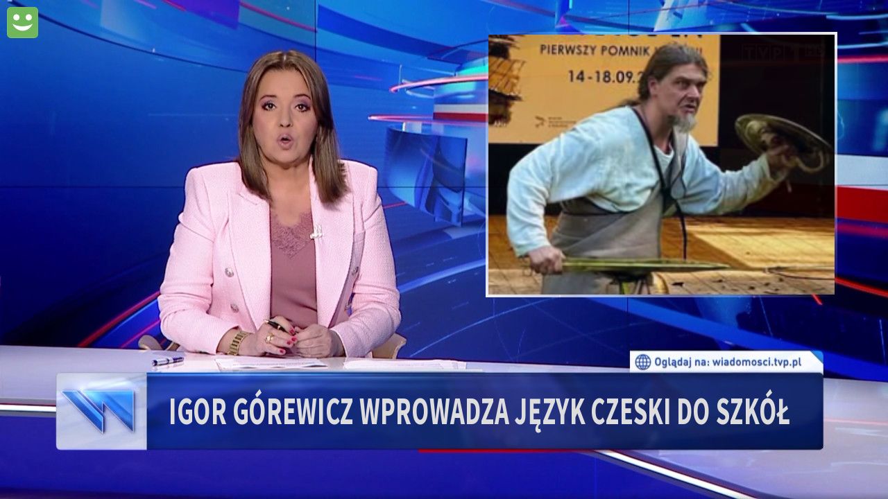 Igor górewicz wprowadza język czeski do szkół