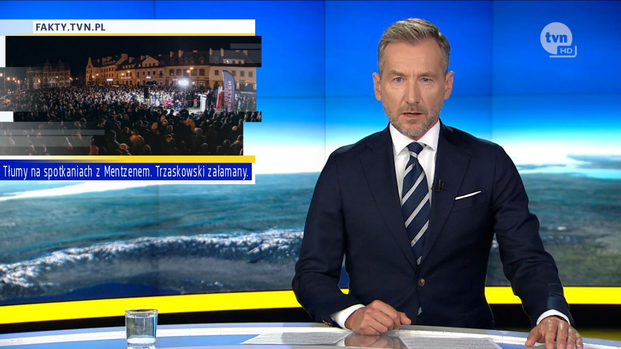 Tłumy na spotkaniach z Mentzenem. Trzaskowski załamany.