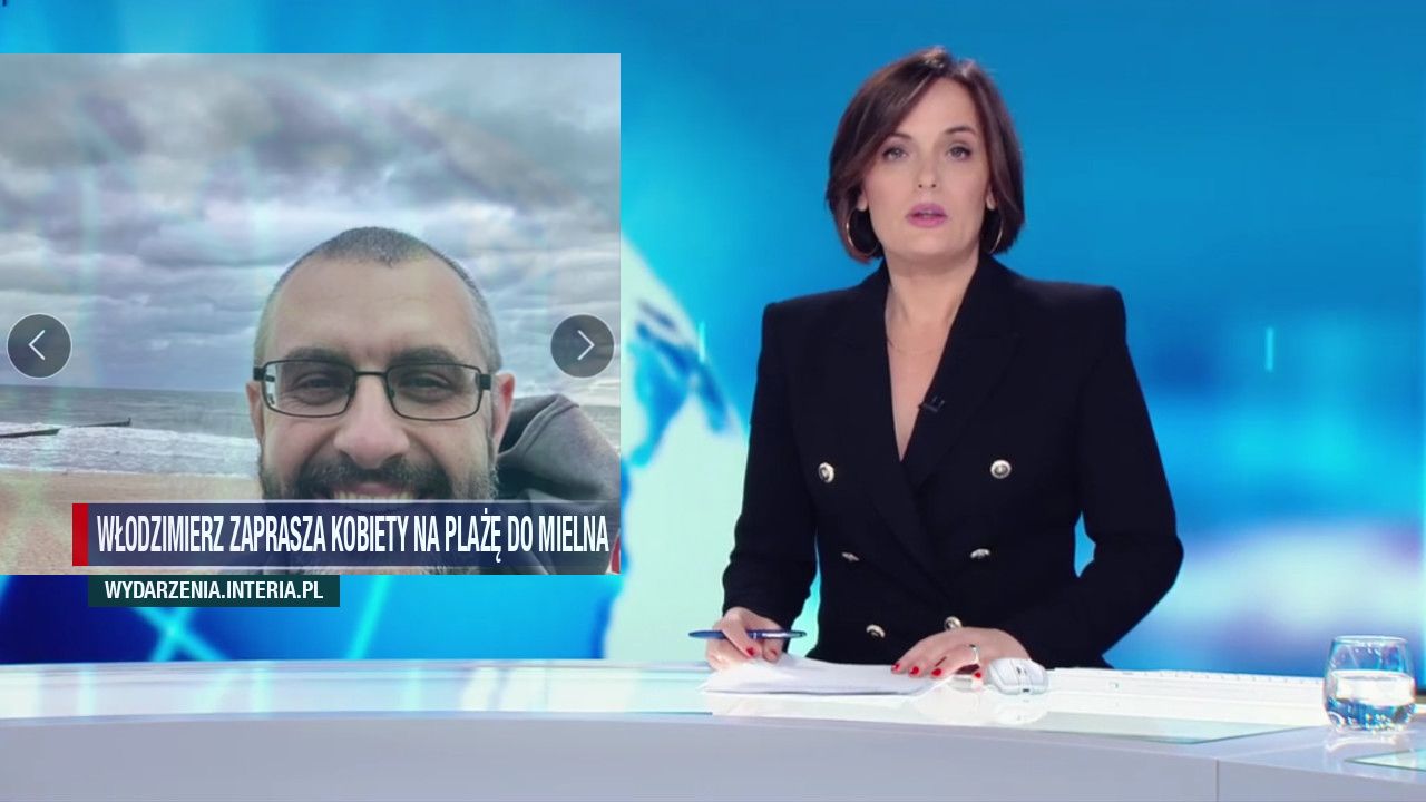  Włodzimierz zaprasza kobiety na plażę do Mielna