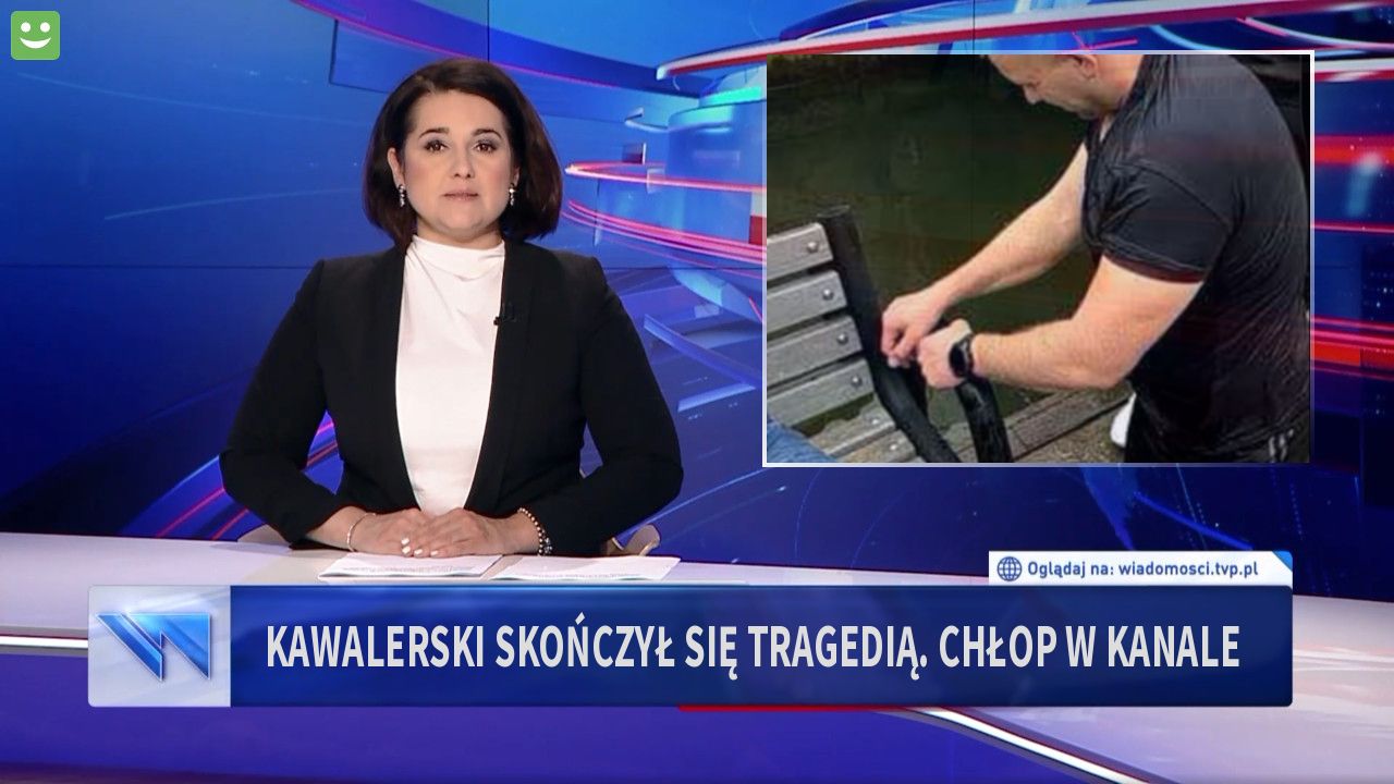 Kawalerski skończył się tragedią. Chłop w kanale 