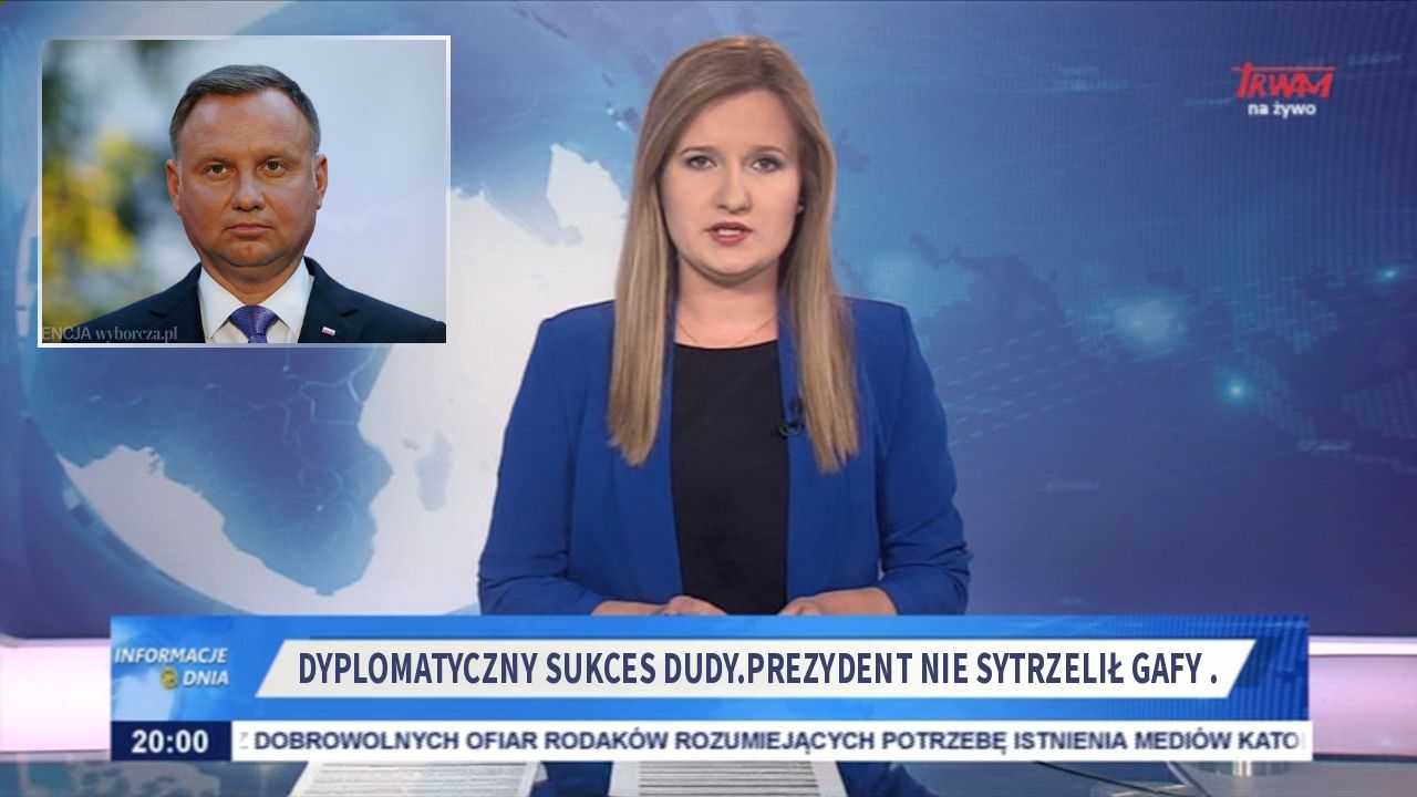 Dyplomatyczny sukces Dudy.Prezydent nie sytrzelił gafy .