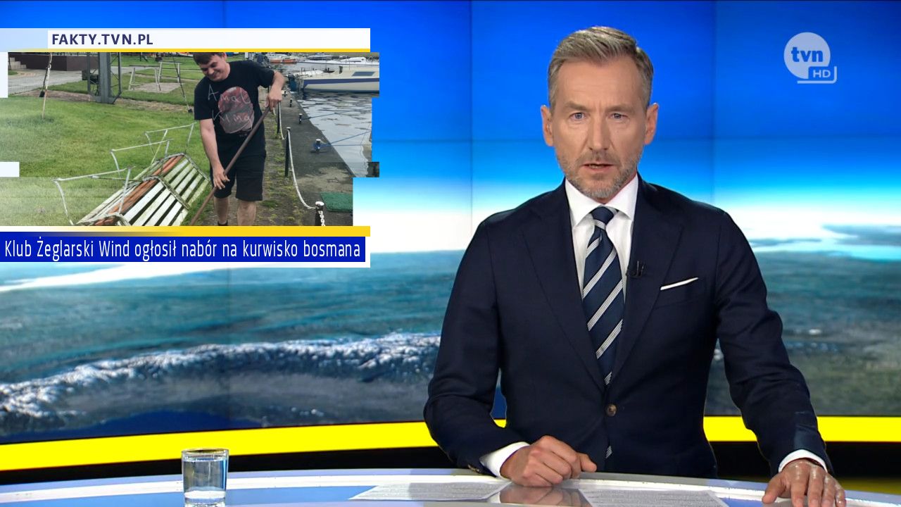 Klub Żeglarski Wind ogłosił nabór na kurwisko bosmana