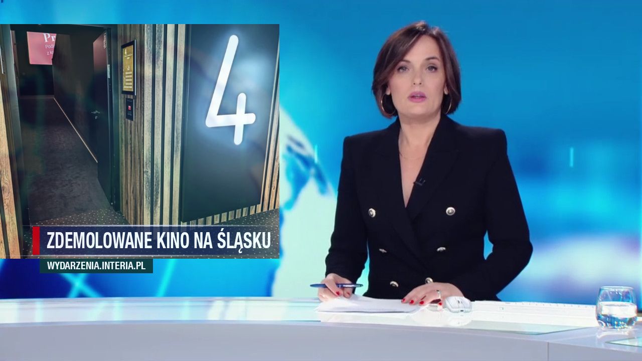 Zdemolowane kino na Śląsku 