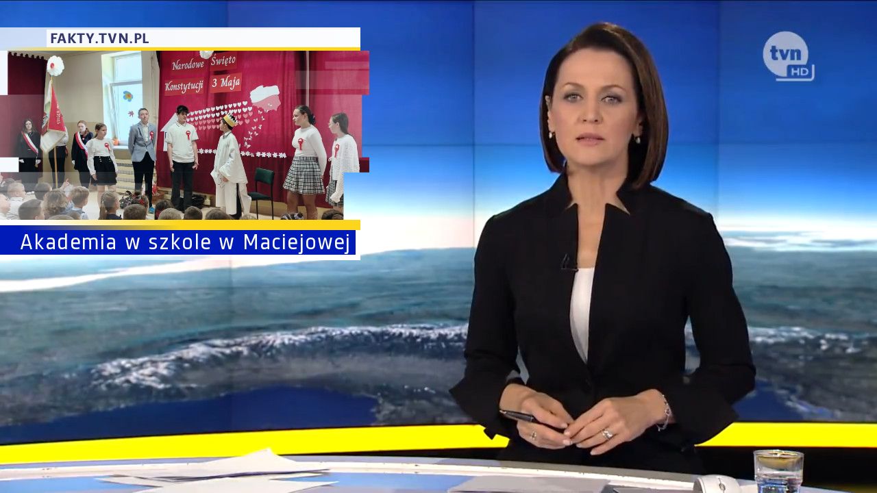 Akademia w szkole w Maciejowej