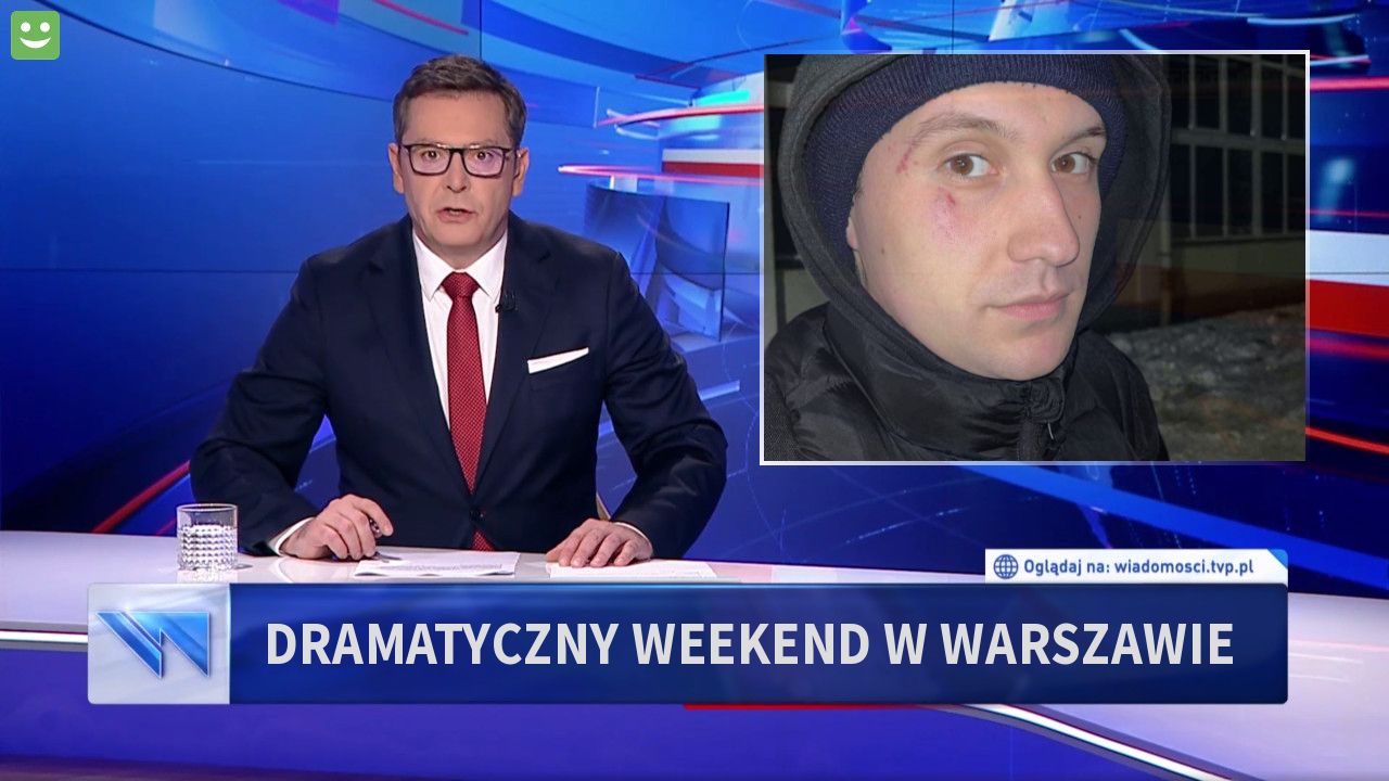 Dramatyczny weekend w Warszawie 