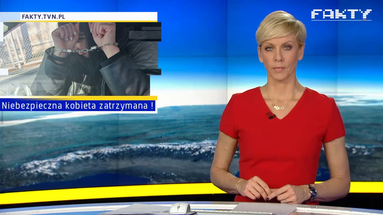 Niebezpieczna kobieta zatrzymana ! 