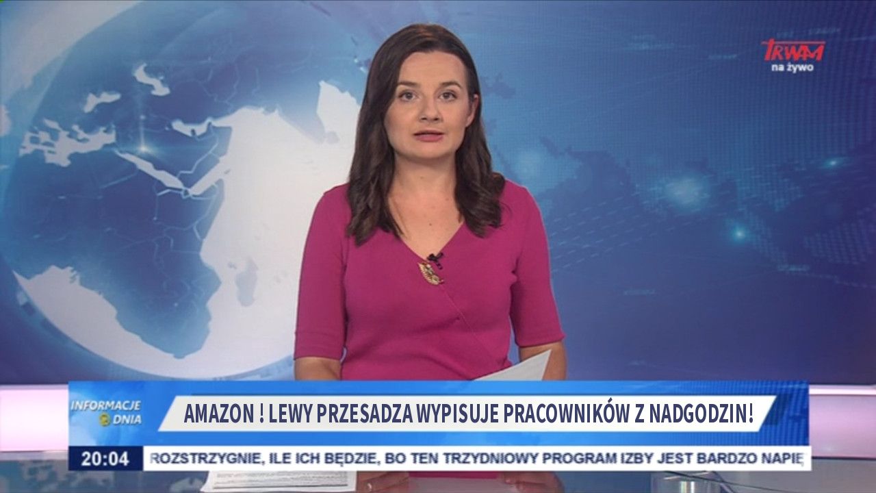 AMAZON ! LEWY PRZESADZA WYPISUJE PRACOWNIKÓW Z NADGODZIN!