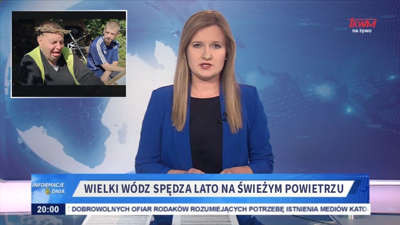 Wielki wódz spędza lato na świeżym powietrzu 