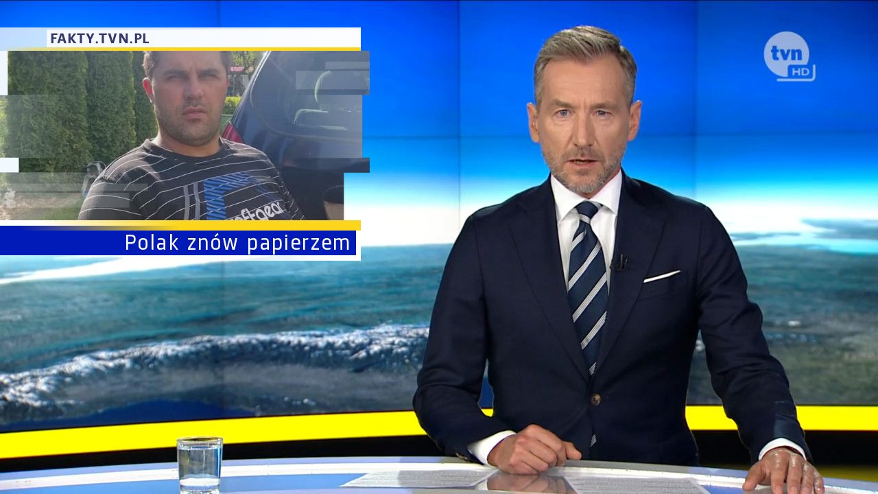 Polak znów papierzem