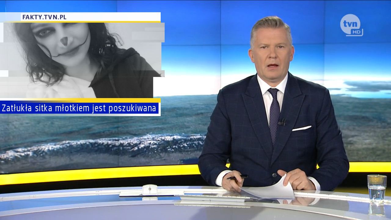 Zatłukła sitka młotkiem jest poszukiwana 