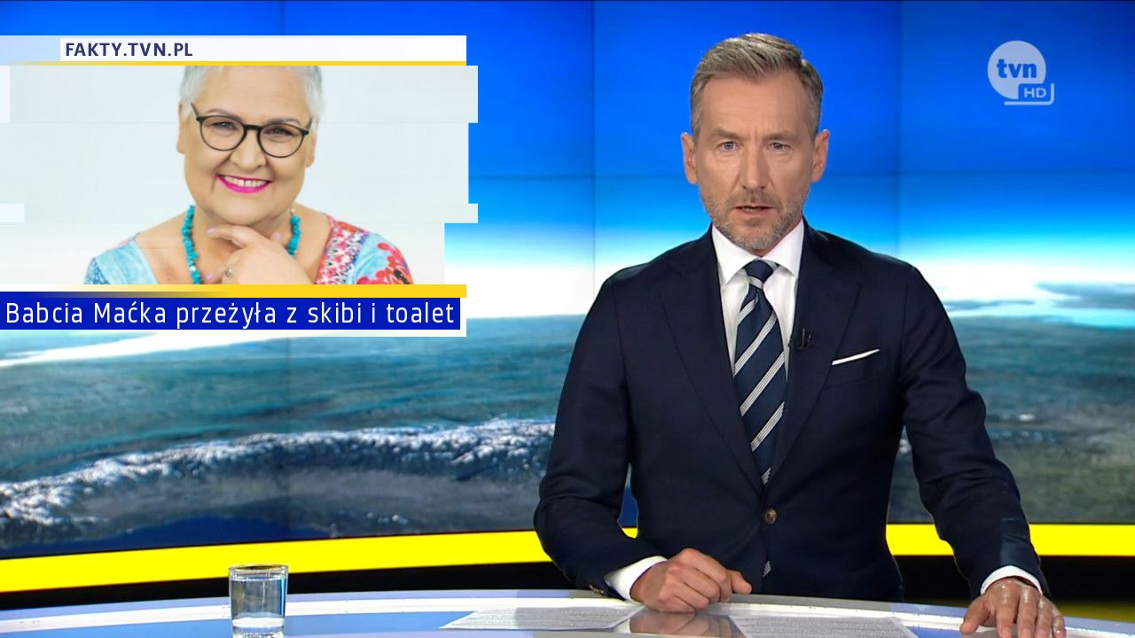 Babcia Maćka przeżyła z skibi  i toalet