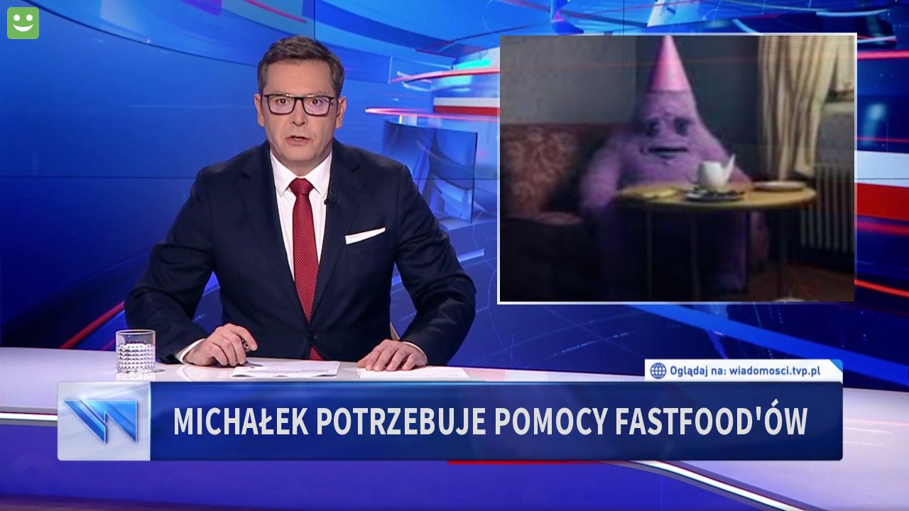 Michałek potrzebuje pomocy fastfood'ów