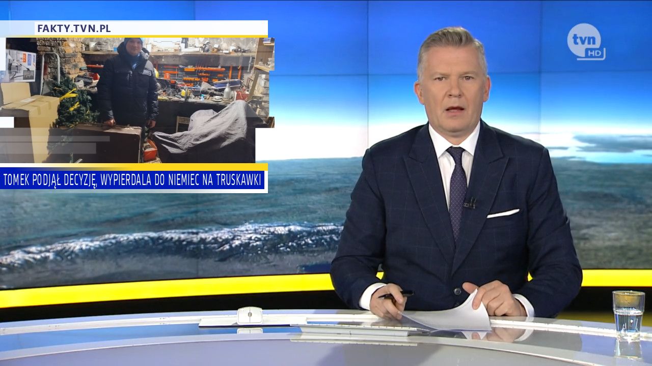 TOMEK PODJĄŁ DECYZJĘ, WYPIERDALA DO NIEMIEC NA TRUSKAWKI