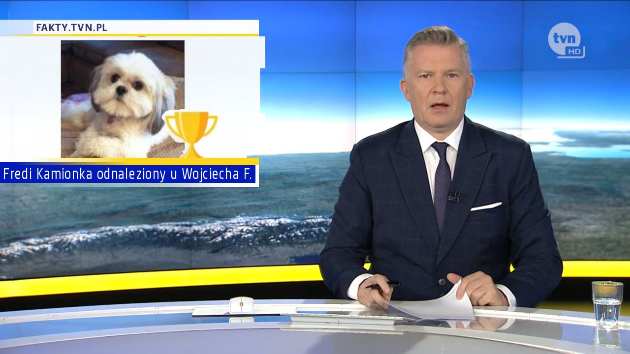 Fredi Kamionka odnaleziony u Wojciecha F.
