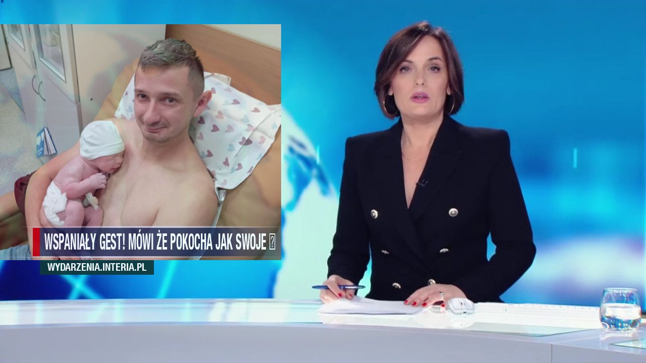 Wspaniały gest! Mówi że pokocha jak swoje 😂