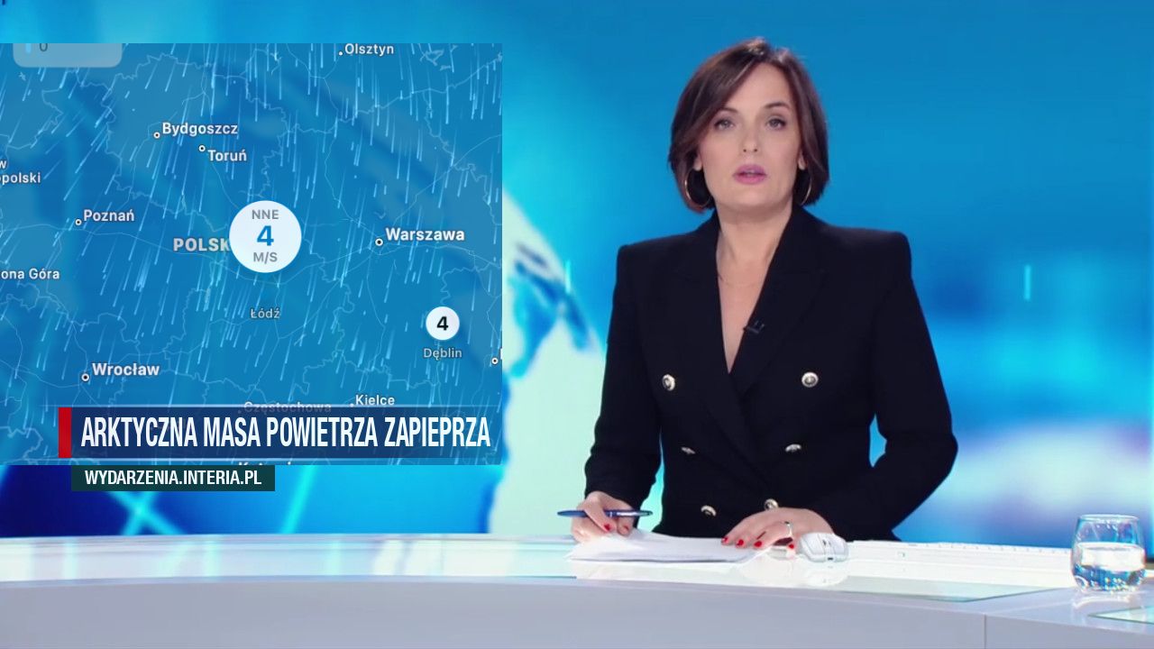 Arktyczna masa powietrza zapieprza