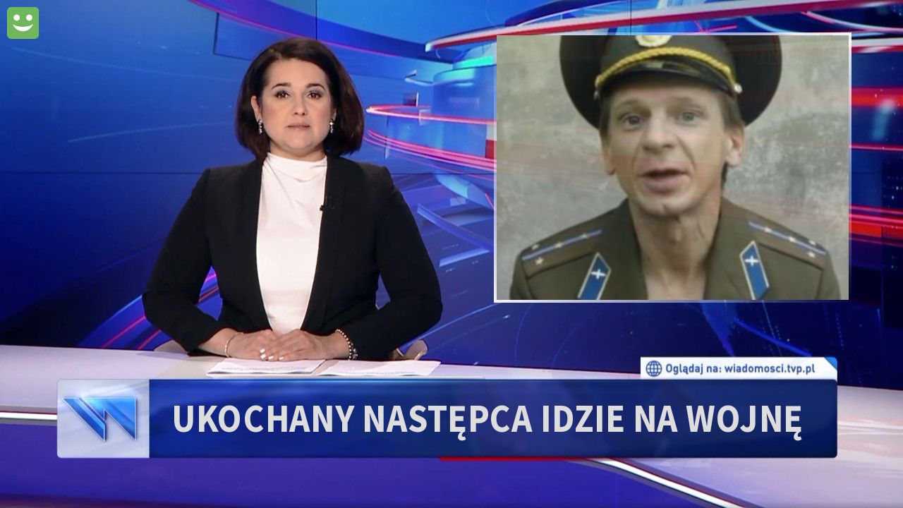 Ukochany następca idzie na wojnę
