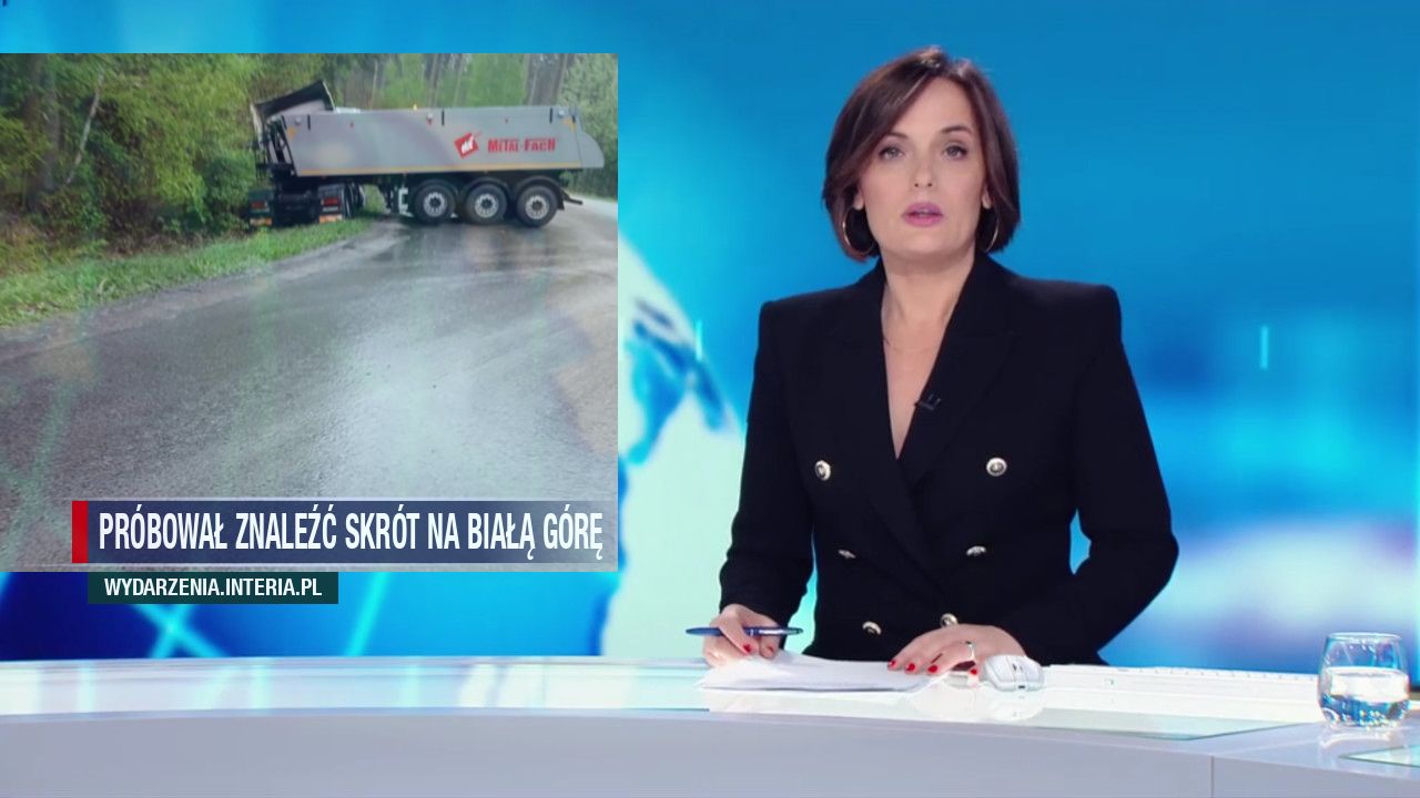 Próbował znaleźć skrót na Białą Górę 